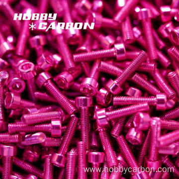 High tensile socket head cap screws gold